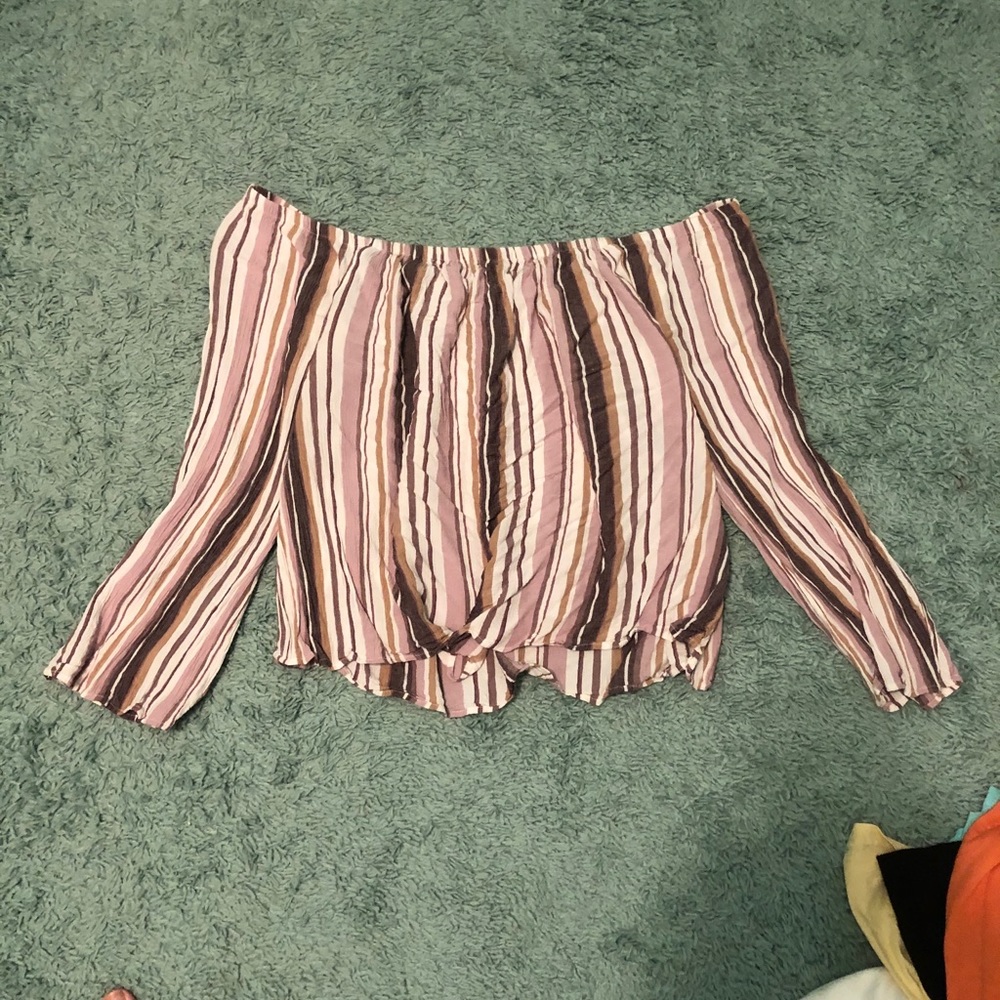 Off the shoulders top